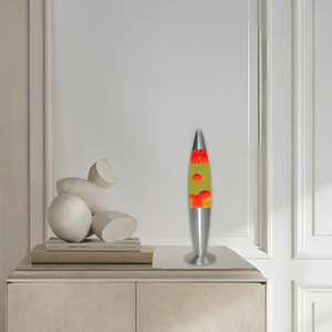 Brightstar TL108 Table Red And Yellow Lava Lamp