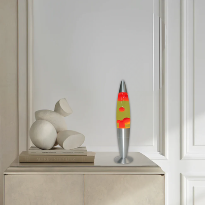 Brightstar TL108 Red And Yellow Table/Lava Lamp - Whitehouse Lighting And Electrical