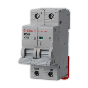 Onesto 20A 2 Pole 3kA Toggle Grey Circuit Breaker