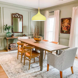WHL&E 7588/320 Yellow Pendant Light