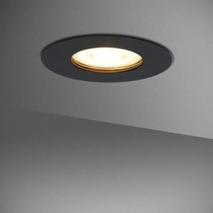 WHL&E 80mm Black Downlight Fitting
