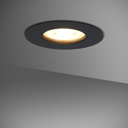 Black Downlight Fitting 80MM