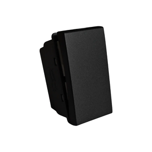 Onesto 1 Lever 1 Way Black Switch Module