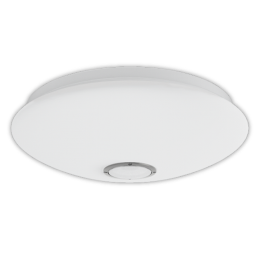 Whitehouse Lighting And Electrical Brightstar CF083 WH 24W 4000K Ceiling Light with Bluetooth Speaker  Brightstar