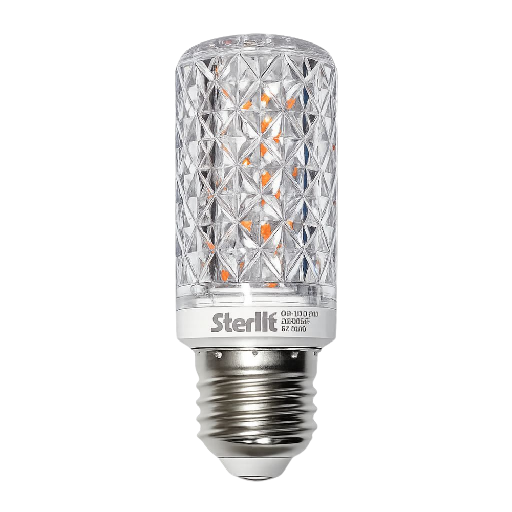 Whitehouse Lighting And Electrical Starlit 6W E27 Red LED Diamond Bulb  Starlit