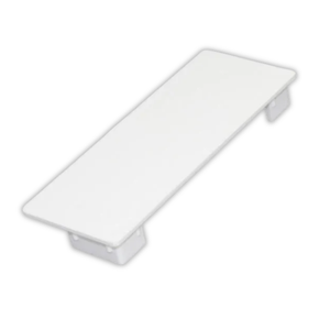 WHL&E 100x40 White End Cap