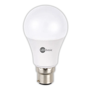 LED Basic A60 7W B22 6000K 735lm Opal LED Bulb