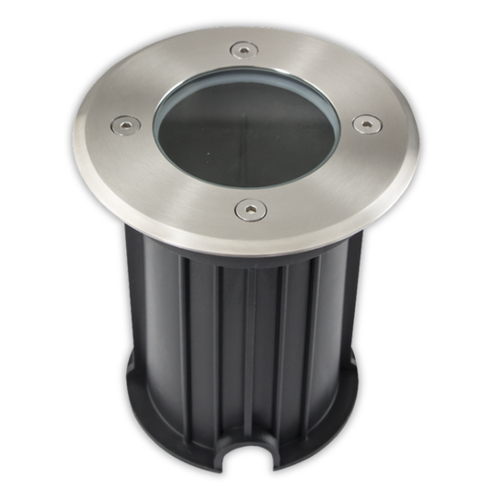 Whitehouse Lighting And Electrical Brightstar GL610 Stainless Steel with Tempered Clear Glass Plastic Outer Cover  Brightstar
