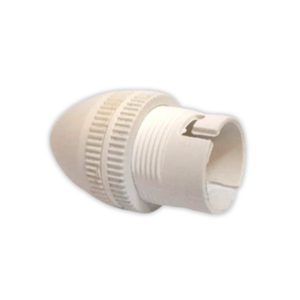 WHL&E B22 Globe White Lamp Holder