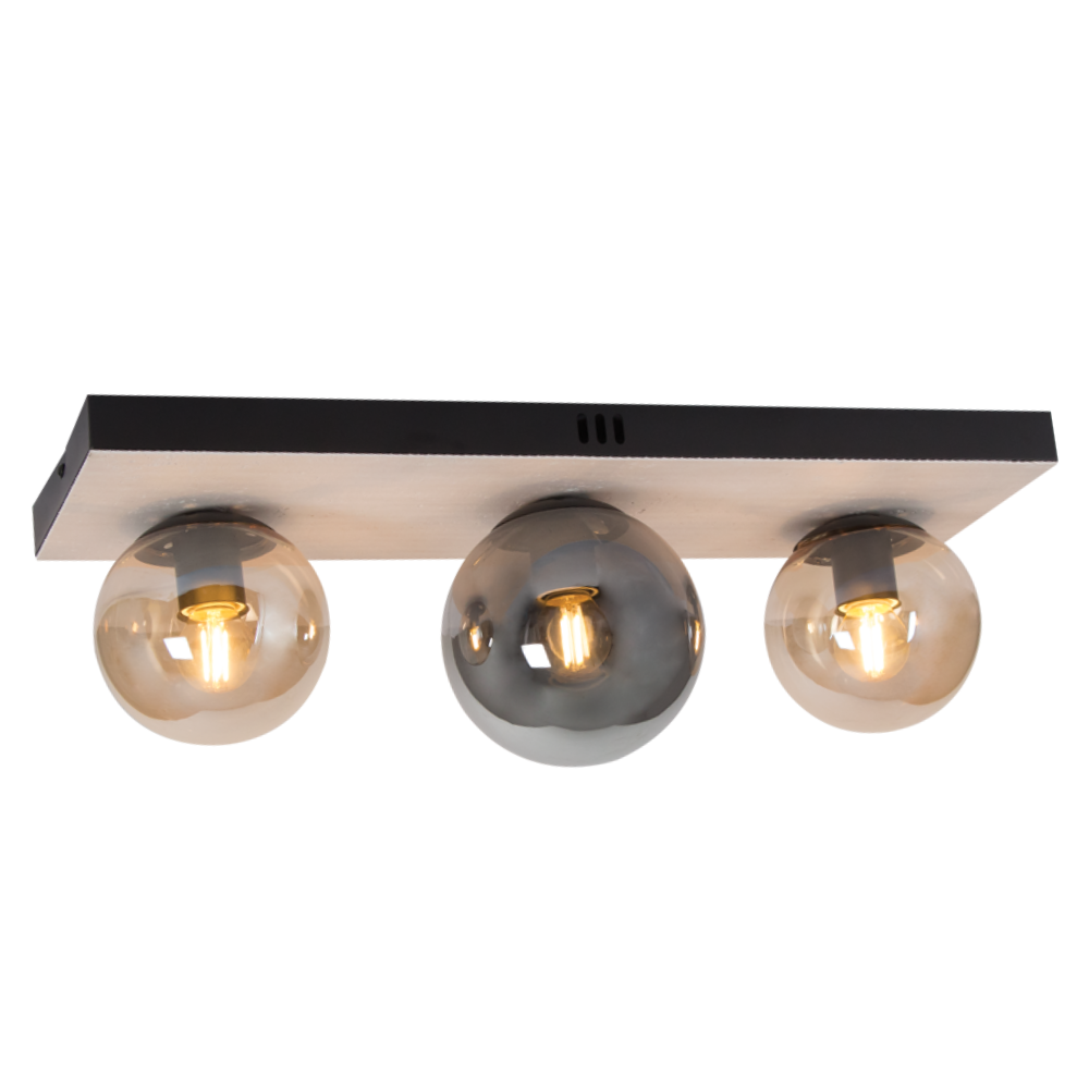 Whitehouse Lighting And Electrical Brightstar CF517 Black And Amber  Brightstar