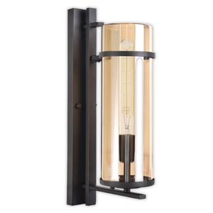 Brightstar L585 Outdoor Black Wall Light