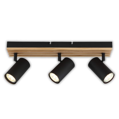 Whitehouse Lighting And Electrical Brightstar S423/3 Wood Spotlight  Brightstar