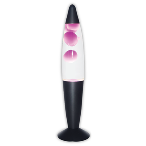 Brightstar TL111 Table Pink And Clear Lava Lamp