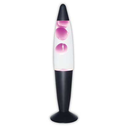 Whitehouse Lighting And Electrical Brightstar TL111 Pink & Clear Table/Lava Lamp  Brightstar