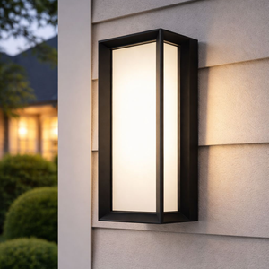 Brightstar L634 Outdoor Black Wall Light
