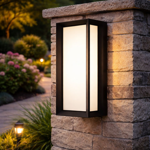 Brightstar L634 Outdoor Black Wall Light