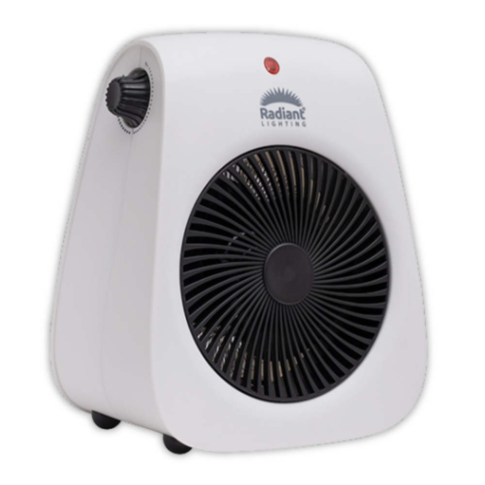 Whitehouse Lighting And Electrical Radiant 2000W Turbo Fan Heater with Thermostat  Radiant