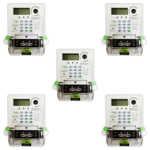 Citiq C018 80A Single Phase STS Prepaid Electricity Meter 5 Pack
