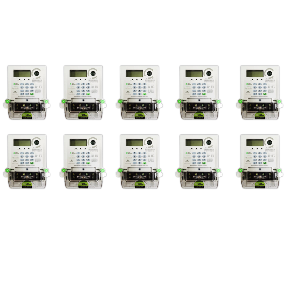 Whitehouse Lighting And Electrical Citiq Single Phase Pre-Paid Meter- 10 Pack  Citiq