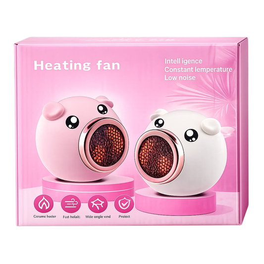 Whitehouse Lighting And Electrical White Ceramic Desk Fan Heater  Whitehouse Lighting And Electrical