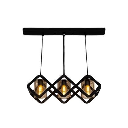 Whitehouse Lighting And Electrical CNGR 07969 07696 E27 Black Glass Pendant  CNGR