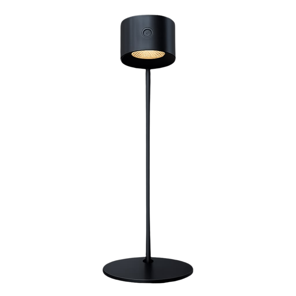 Whitehouse Lighting And Electrical CNGR 09086 Magnetic Rechargeable Black Desk Lamp  CNGR