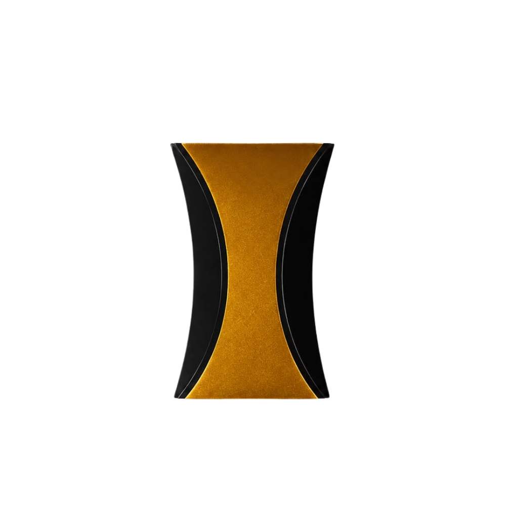 Whitehouse Lighting And Electrical CNGR 10231 3000K Black & Gold Outdoor Wall Lamp  CNGR