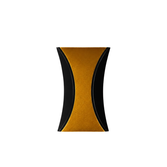 Whitehouse Lighting And Electrical CNGR 10231 3000K Black & Gold Outdoor Wall Lamp  CNGR