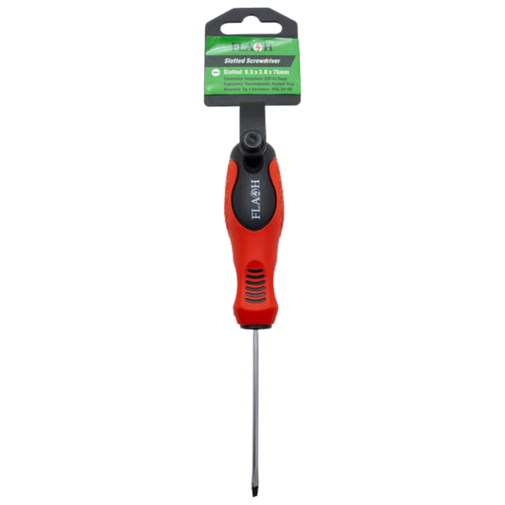 Whitehouse Lighting And Electrical Flash Slotted Screwdriver 0.5 x 3.0 x 75MM  Flash™