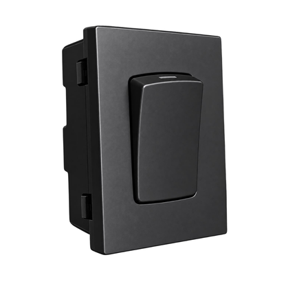 Onesto Matrix 60A 2 Pole Module Black Isolator Switch product image on white background