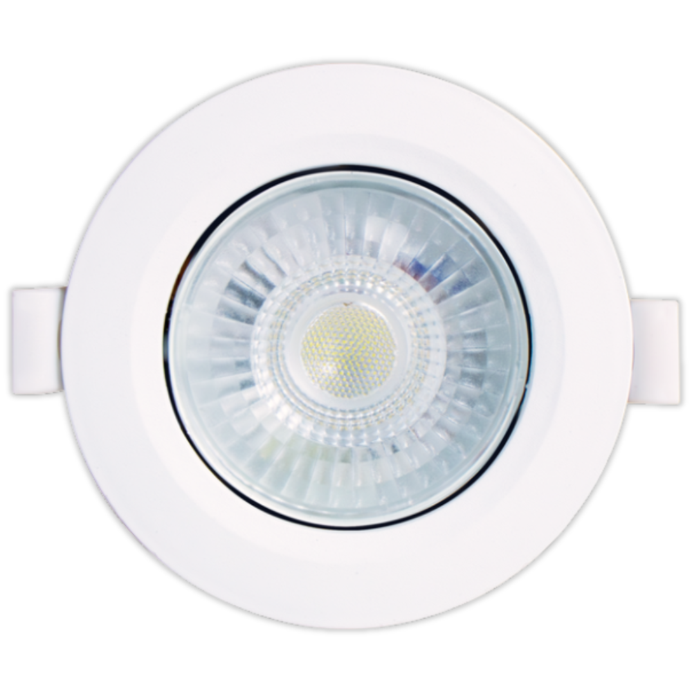 Whitehouse Lighting And Electrical LED Basic 5W White Integrated Downlight Fitting 6500K  LED Basic