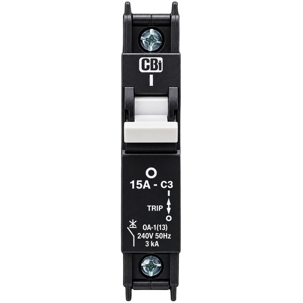 Whitehouse Lighting And Electrical CBI 15A 1 Pole 3kA Samite Circuit Breaker  CBI