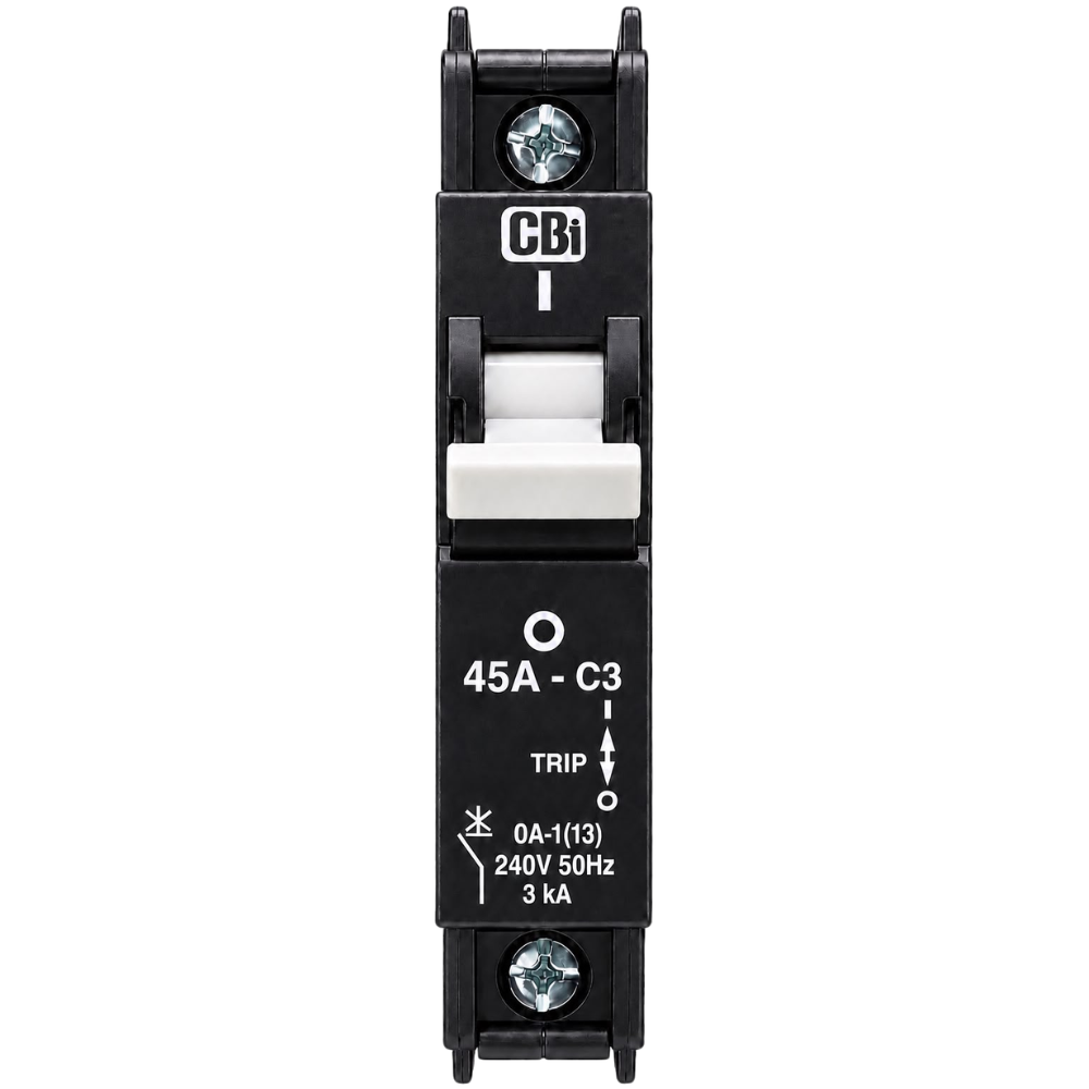 Whitehouse Lighting And Electrical CBI 45A 1 Pole 3kA Samite Circuit Breaker  CBI