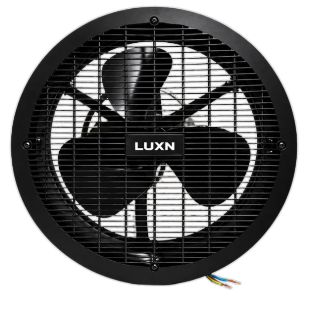 Whitehouse Lighting And Electrical Luxn 28W 240MM Black Extractor Fan  Luxn