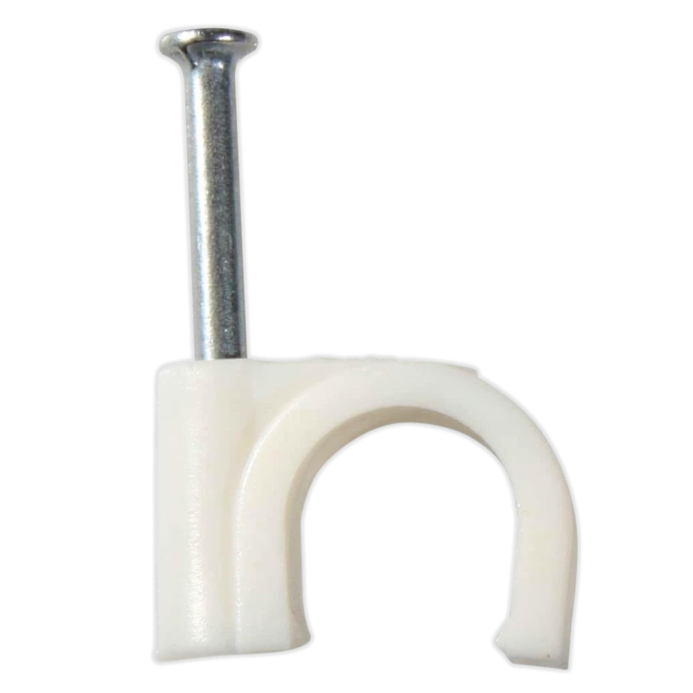 Whitehouse Lighting And Electrical Luxn 12MM Round Cable Clip 100 Pack  Luxn