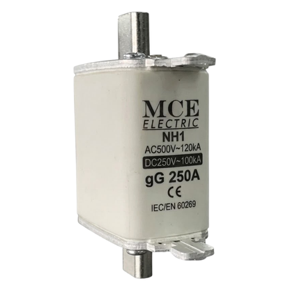 MCE NH1-250A-DC 250A gG Solar Battery Fuse