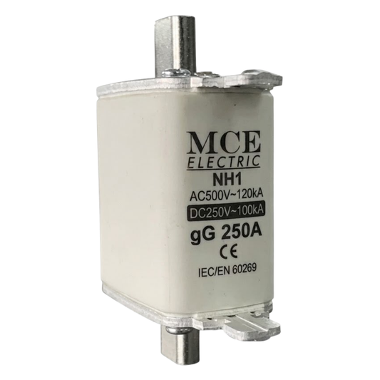 MCE NH1-250A-DC 250A gG Solar Battery Fuse