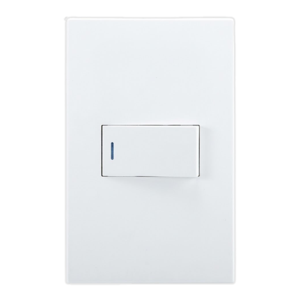 Whitehouse Lighting And Electrical Horizon White 4x2 1 Lever 1 Way Switch  Horizon