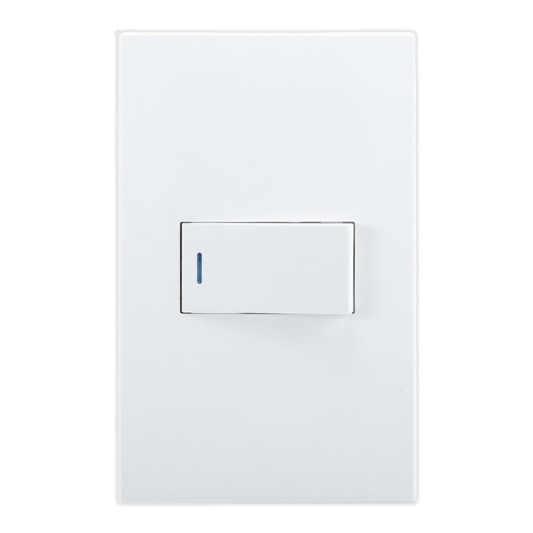 Whitehouse Lighting And Electrical Horizon White 4x2 1 Lever 1 Way Switch  Horizon