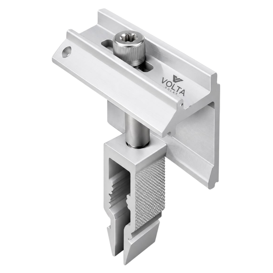 Whitehouse Lighting And Electrical Volta Aluminium Solar Panel End Clamp  Volta