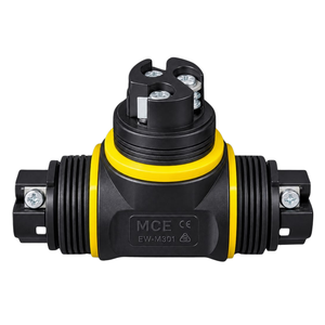 MCE IP68 3 Pole T Type Weatherproof Wire Connector