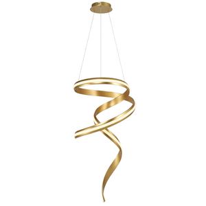 K-Light 60W LED Gold Cygnet Pendant