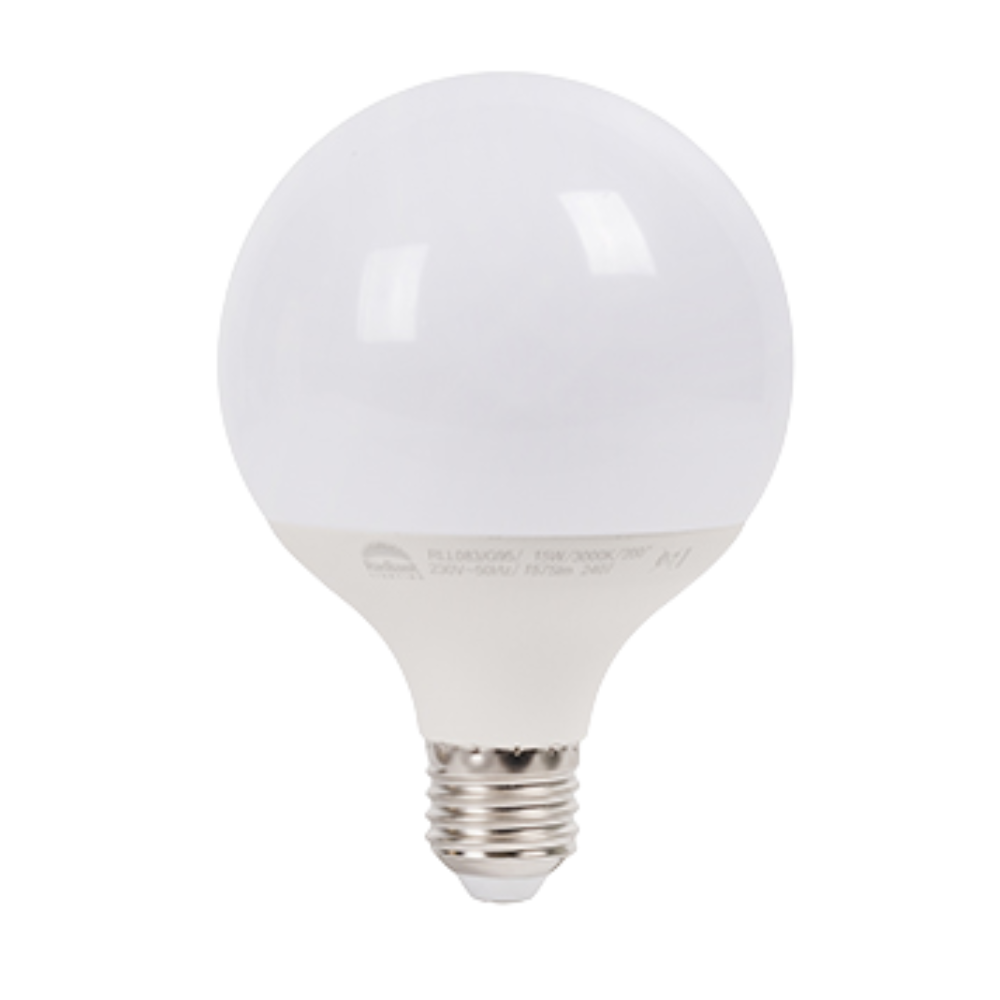 Whitehouse Lighting And Electrical Radiant 15W LED G95 E27 3000K Frosted Bulb  Radiant