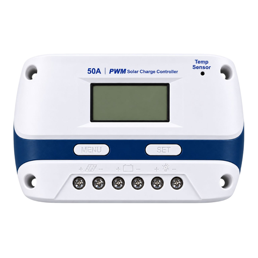 Whitehouse Lighting And Electrical WHL&E 50A Solar Charge Controller  Whitehouse Lighting And Electrical