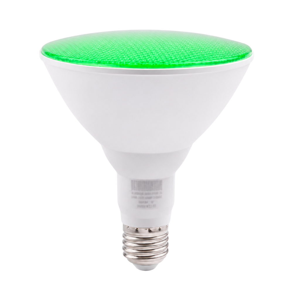 Whitehouse Lighting And Electrical Eurolux 14W LED E27 PAR38 Green Bulb  Eurolux