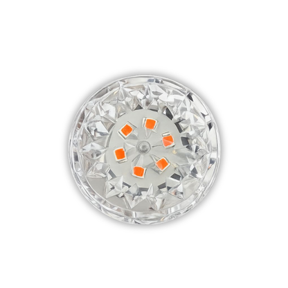 Whitehouse Lighting And Electrical Starlit 6W E27 Red LED Diamond Bulb  Starlit