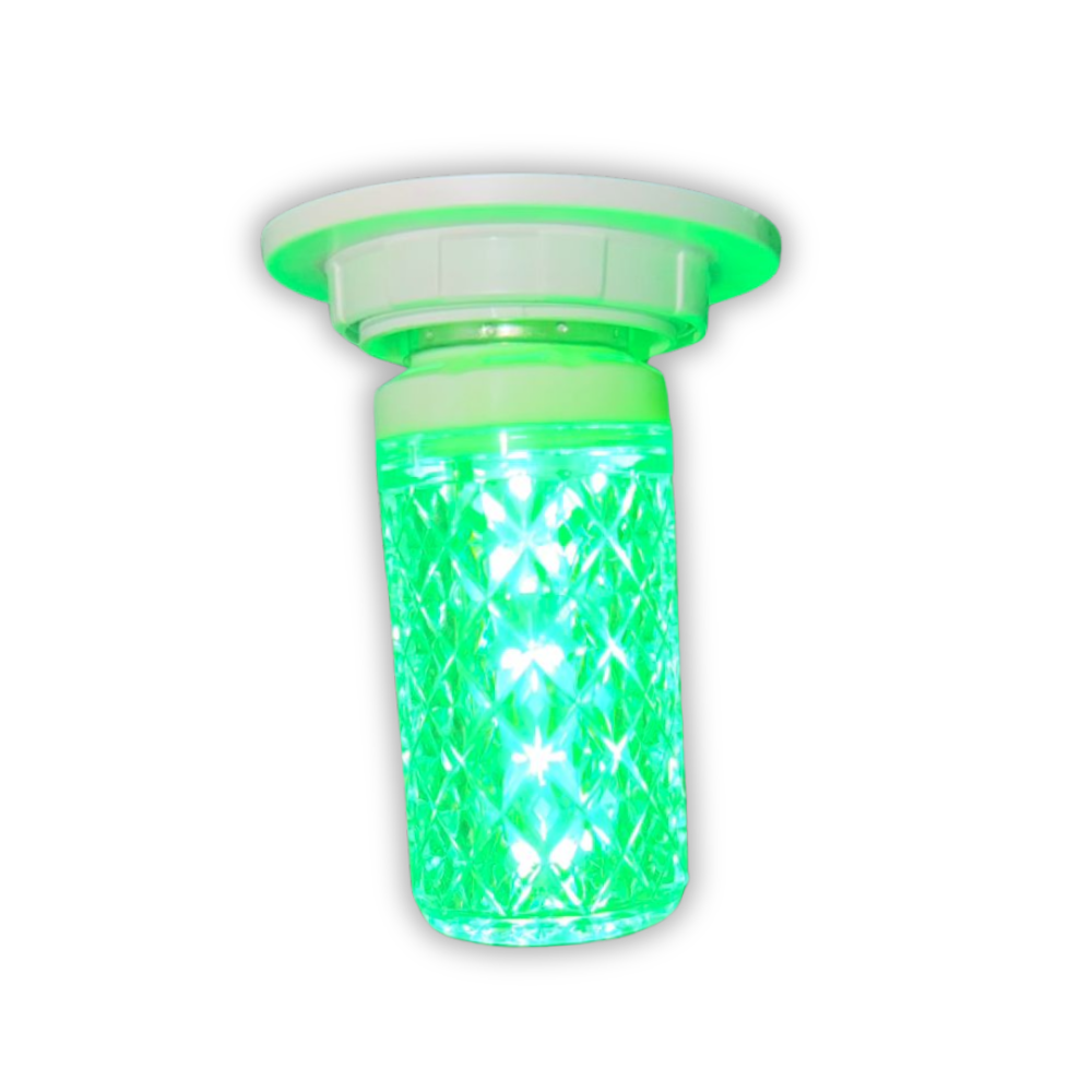 Whitehouse Lighting And Electrical Starlit 6W E27 Green LED Diamond BULB  Starlit