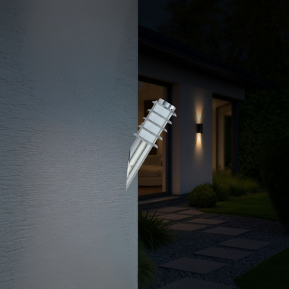 Whitehouse Lighting And Electrical Starlit 8200 Stainless Steel Wall Lamp  Starlit