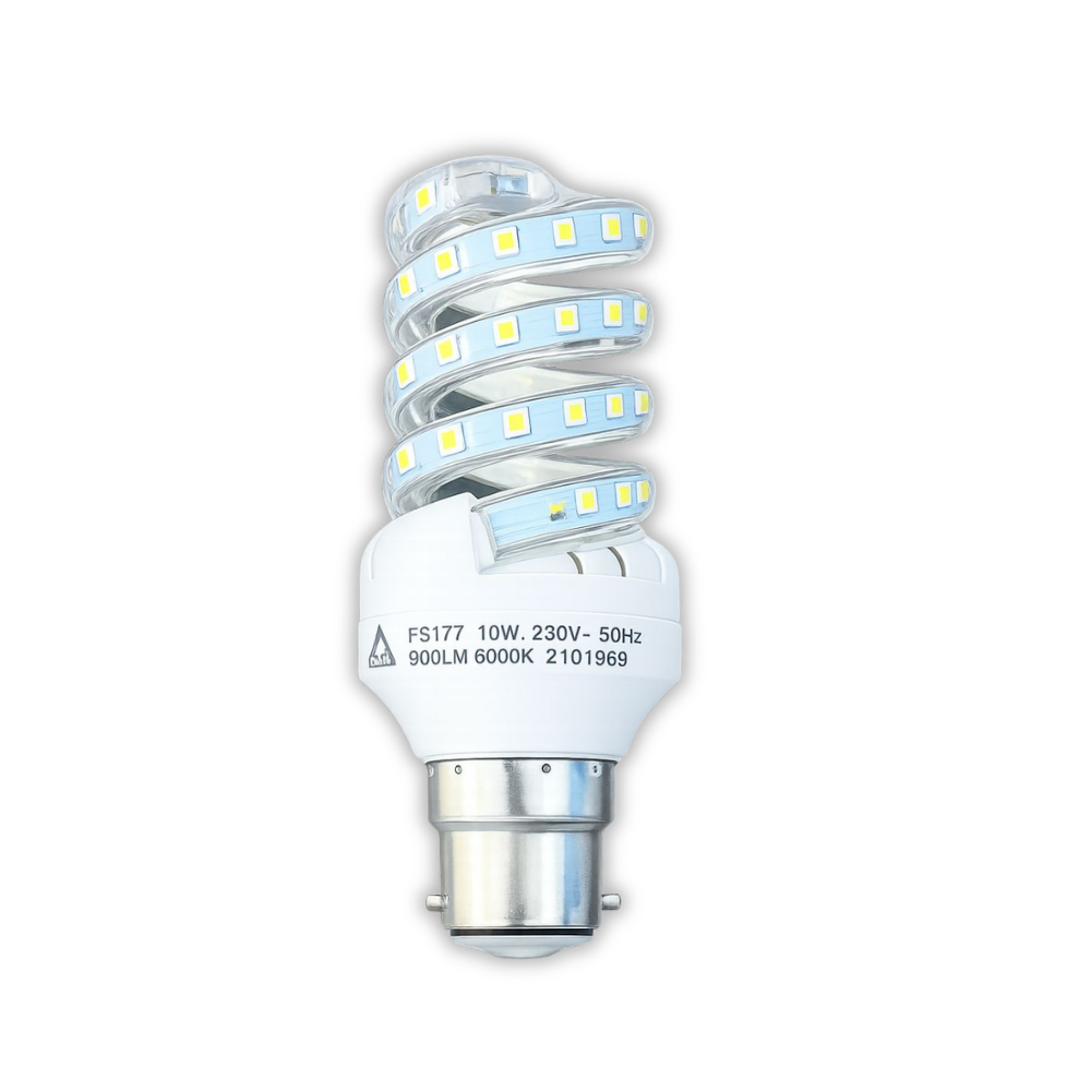 Whitehouse Lighting And Electrical Starlit 9W LED Spiral B22 6000K  Starlit