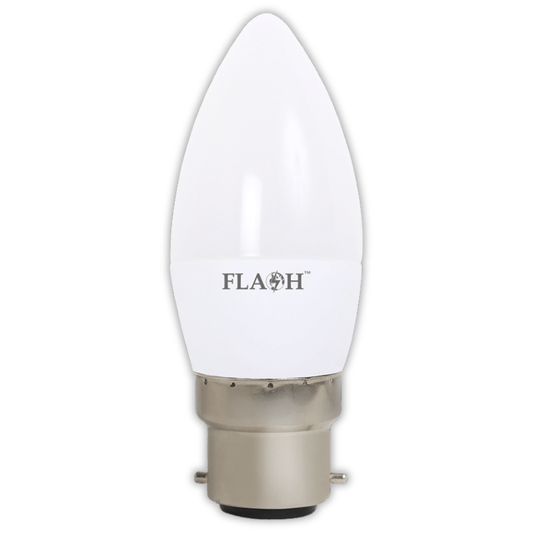 Whitehouse Lighting And Electrical Flash 3W LED Candle Bulb B22 6000K  Flash™